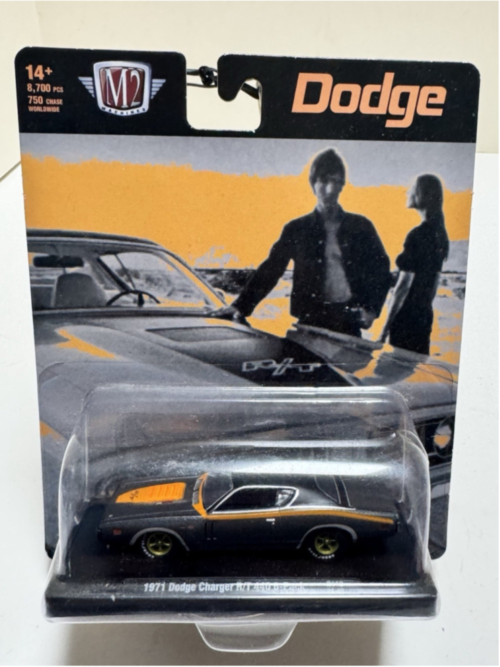 2024 M2 Machines 1971 Dodge Charger R/T 440 6-pack R118 24-49